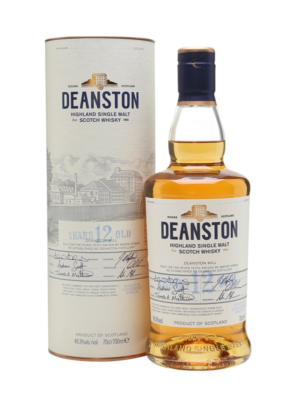 Deanston 12 Year Old
Unchillfiltered
Highland Scotch Single Malt Whisky