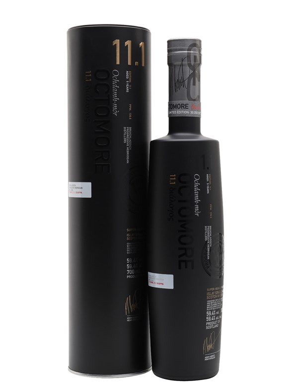 Octomore
Scottish Barley 11.1
5 Year Old