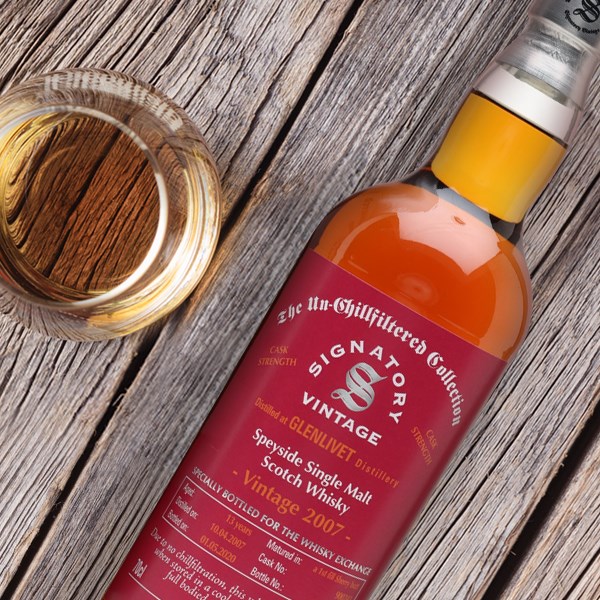 Glenlivet 1007 13 Year Old Sherry Cask Signatory for TWE