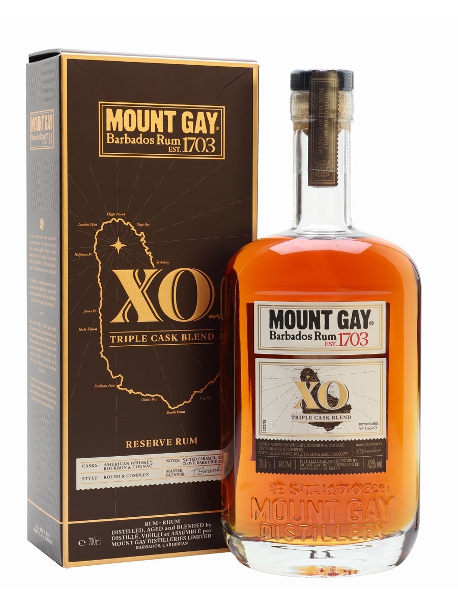 Mount Gay
XO Triple Cask Blend
Barbados Rum